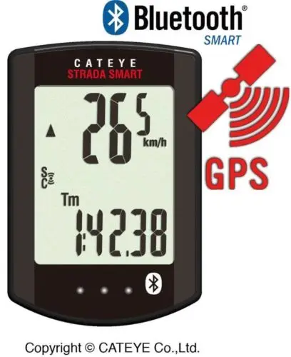 Cateye Fahrradcomputer Strada Smart CC RD500B смартфон gps|cateye strada|cateye smartfahrradcomputer gps |