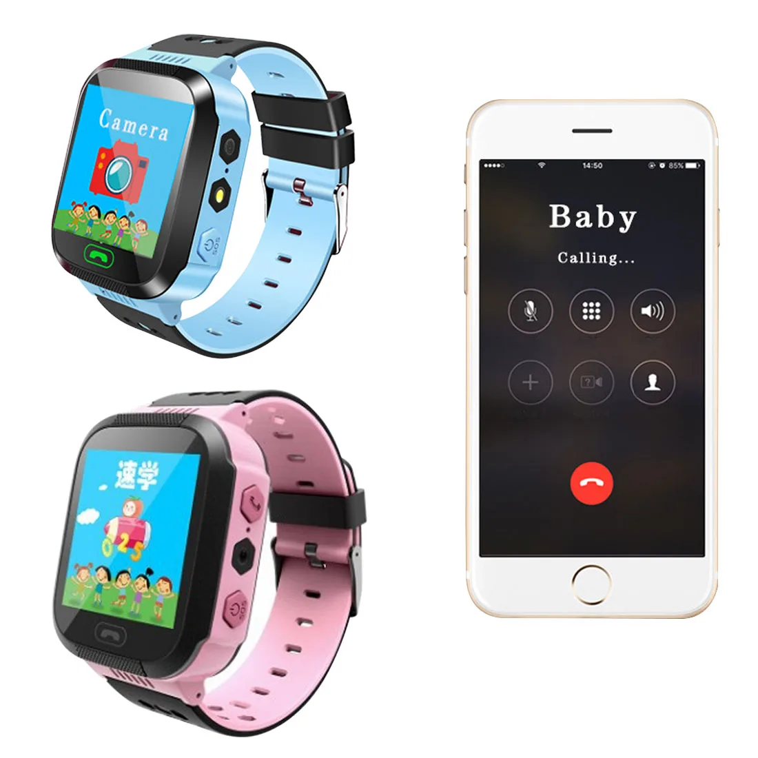 

CONTECHIA Q528 Kids Smart Watch with Camera GPS WIFI Location Child smartwatch SOS Anti-Lost Monitor Tracker baby WristWatch
