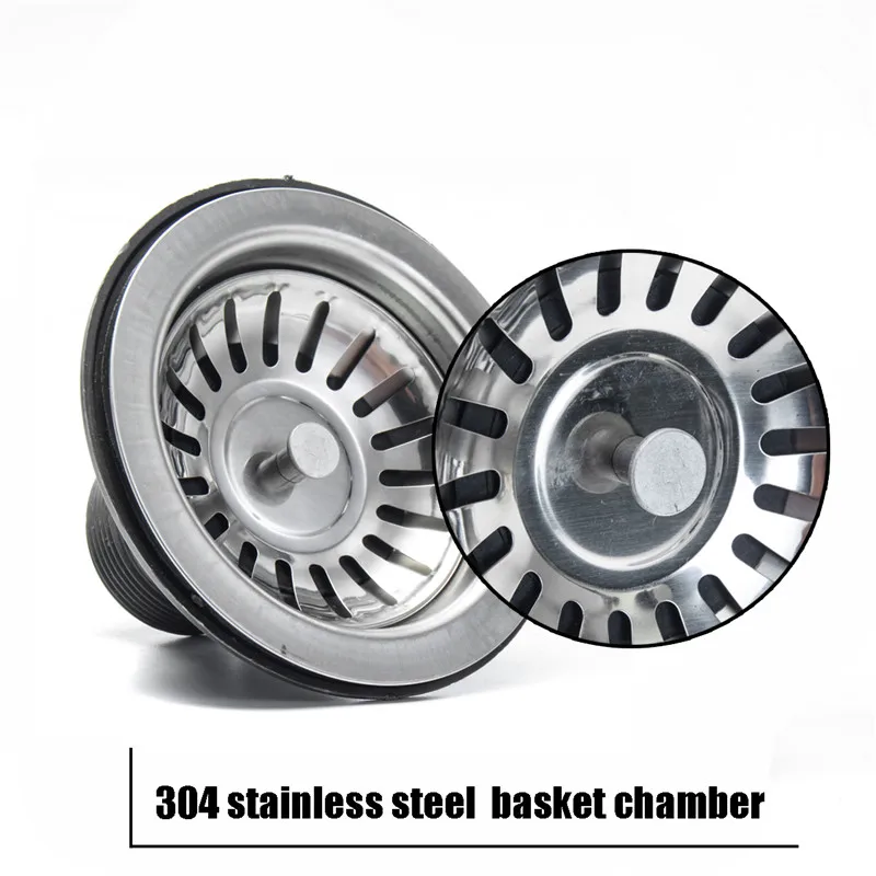 

Xueqin Strainer Stopper With 115mm Kitchen Single Strainer Anti Clogging Anti Spill Water Corrosion-Resistant Anti-Aging Tube