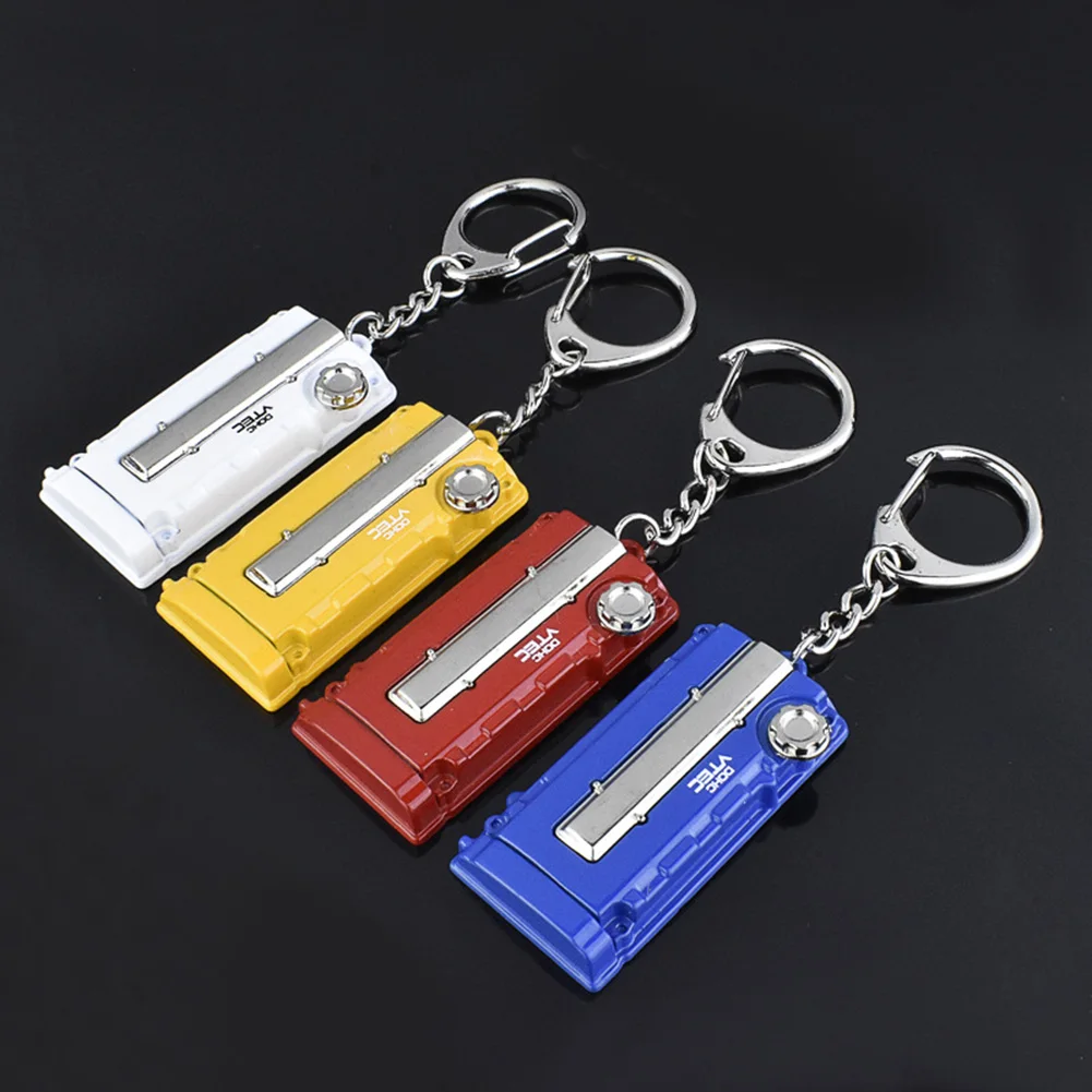 Metal Auto Car Logo Key Ring Keyring Keychain Key Chain for Honda EK/EG Engine Valve Cover