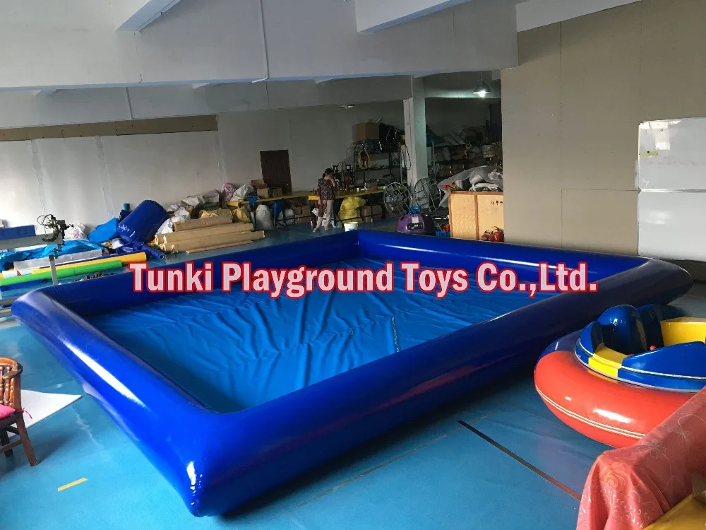 

6*6*0.5m colorful inflatable water pool