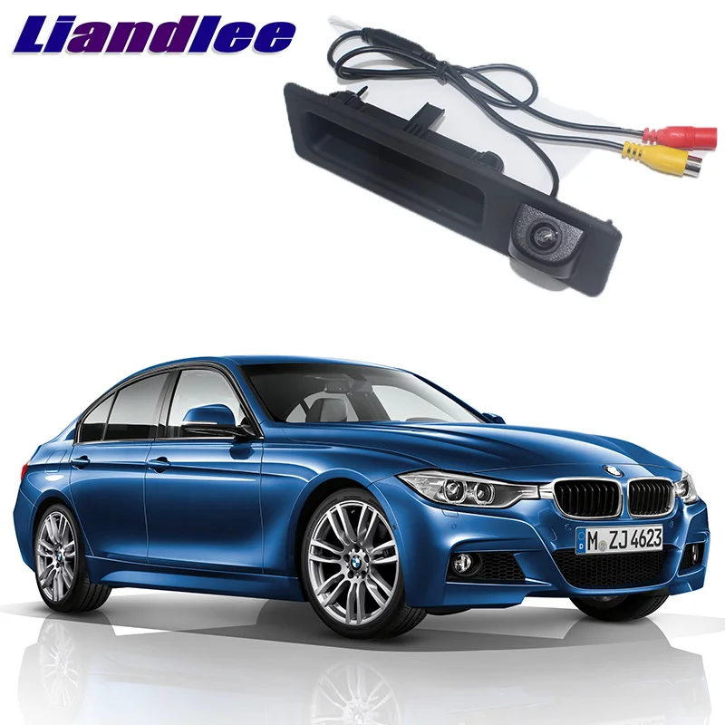 LiandLee Автомобильная камера заднего вида с ручкой багажника для BMW 3 серии F30 F31 F34 2011