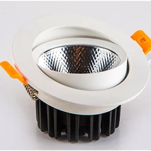 Прожектор светильник для потолка COB светодиодный светильник торговый центр отель освещение для дома, офиса 5W12W 20W25W техническая фара