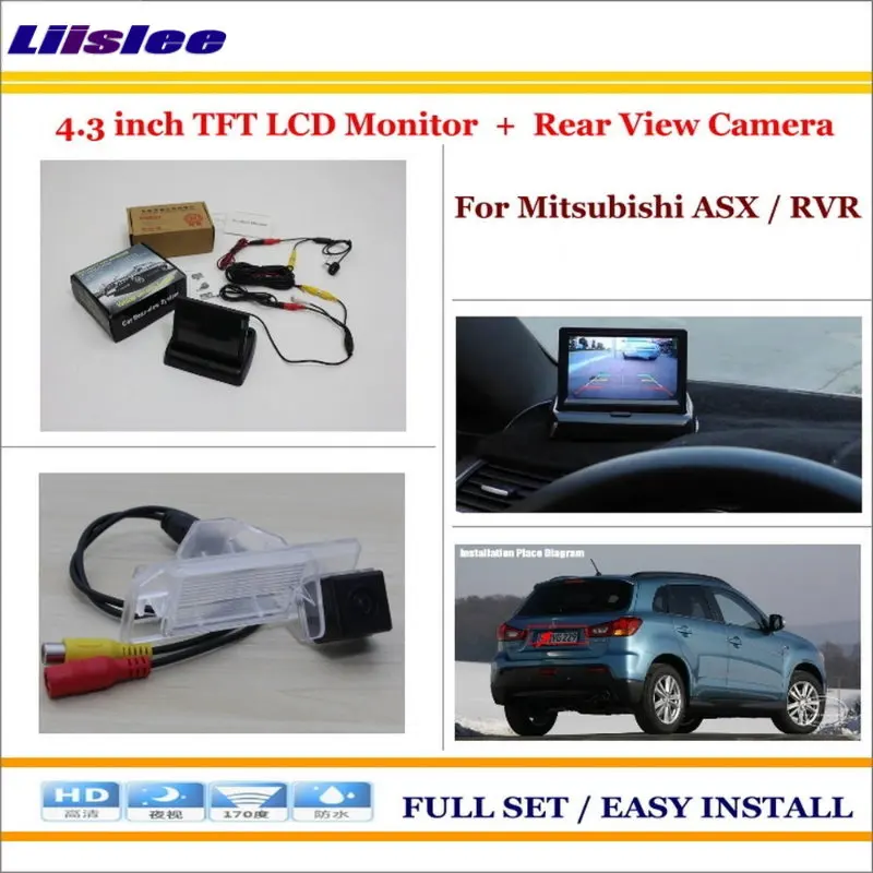 

Car Rear Camera + 4.3" TFT LCD Screen Monitor = 2 in 1 Back Up Parking System - For Mitsubishi ASX / RVR