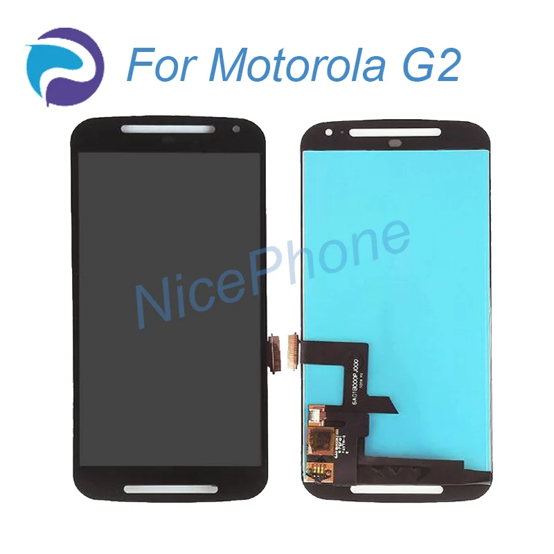 Для MOTOROLA G2 ЖК экран Замена с рамкой Дисплей сенсорный дигитайзер для Moto Gen XT1063 XT1064