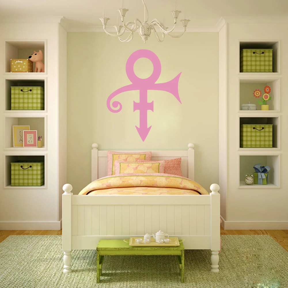 Prince Symbol Wall Sticker Nursery Kids Room Sweet Prince Wall Decal Children Room Living Room Vinyl Home Decor