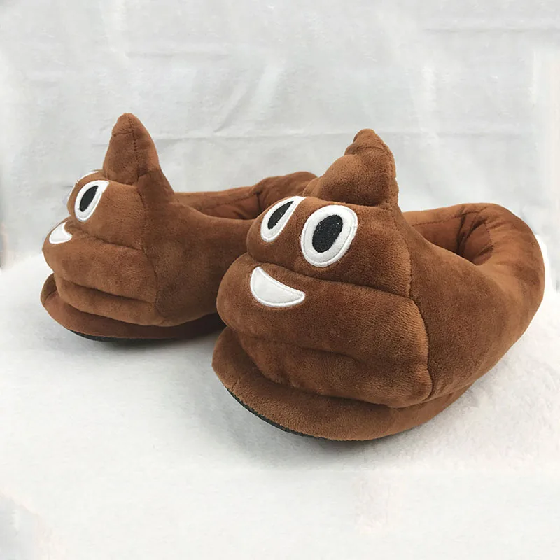 

DreamShining Funny Unisex Winter Mens Plush Slippers Indoor Emoji House Shoes Women Warm Creative Expression Cute Women Slippers