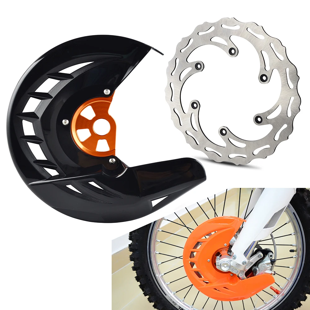 Motorcycle Front Brake Disc Cover Protector Guard For Ktm Exc 125 200