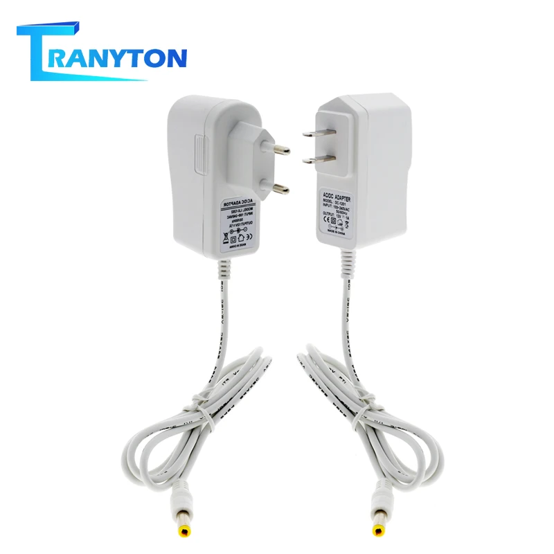 DC12V адаптер питания белый корпус AC100 240V светильник ing трансформаторы выход 12 В 1A/3A