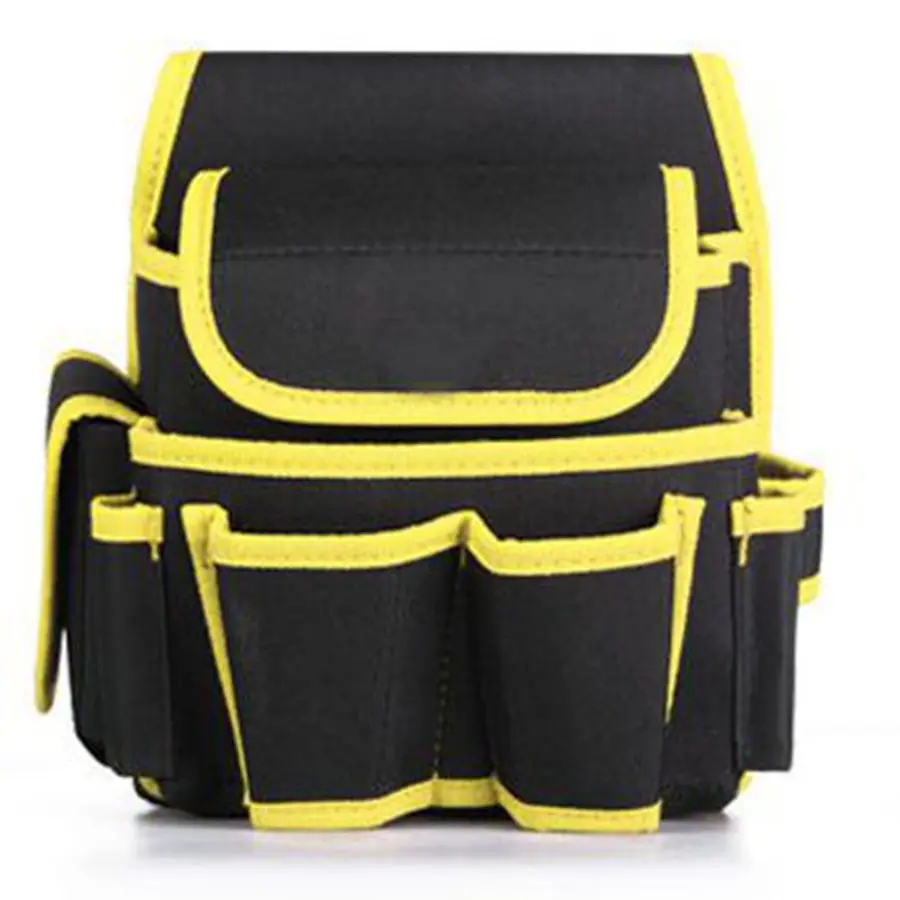 

Small Size Utility Multi Funtional Tool Bag Electrician Thickened Wearable Oxford Cloth Pouch With Belt Loop