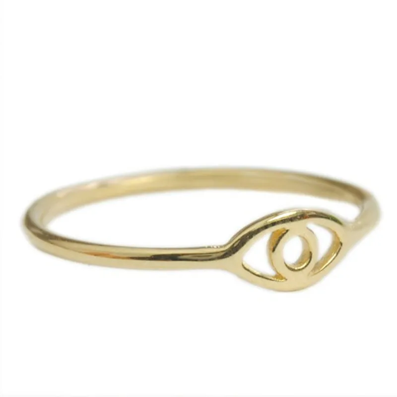 

Fashion evil eye rings -color rings for women color