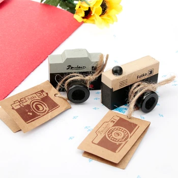 

1 Pcs/pack New Retro Wooden Clear Stamp Ancient Camera Shape Stamps For Scrapbooking Paper Notebook Decoration Stamp