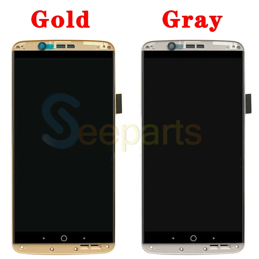 AMOLED для ZTE Axon 7 lcd A2017 A2017U A2017G дисплей с сенсорным экраном дигитайзер Aseembly Замена Axon7 для Axon 7 A2017 lcd