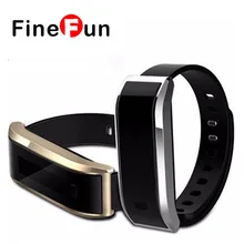 Finefun TW07 Смарт-часы умный Группа фитнес трекер Bluetooth 4.0 браслеты Водонепроницаемый спортивные часы Шагомер Браслет
