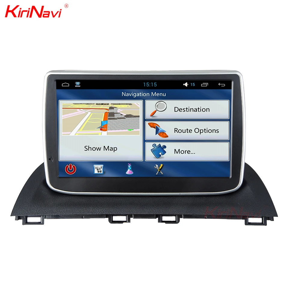 

KiriNavi Android 7.1 Car Audio For Mazda 3 Axela Multimedia System Radio Stereo Car DVD GPS Navigation Player WIFI RDS