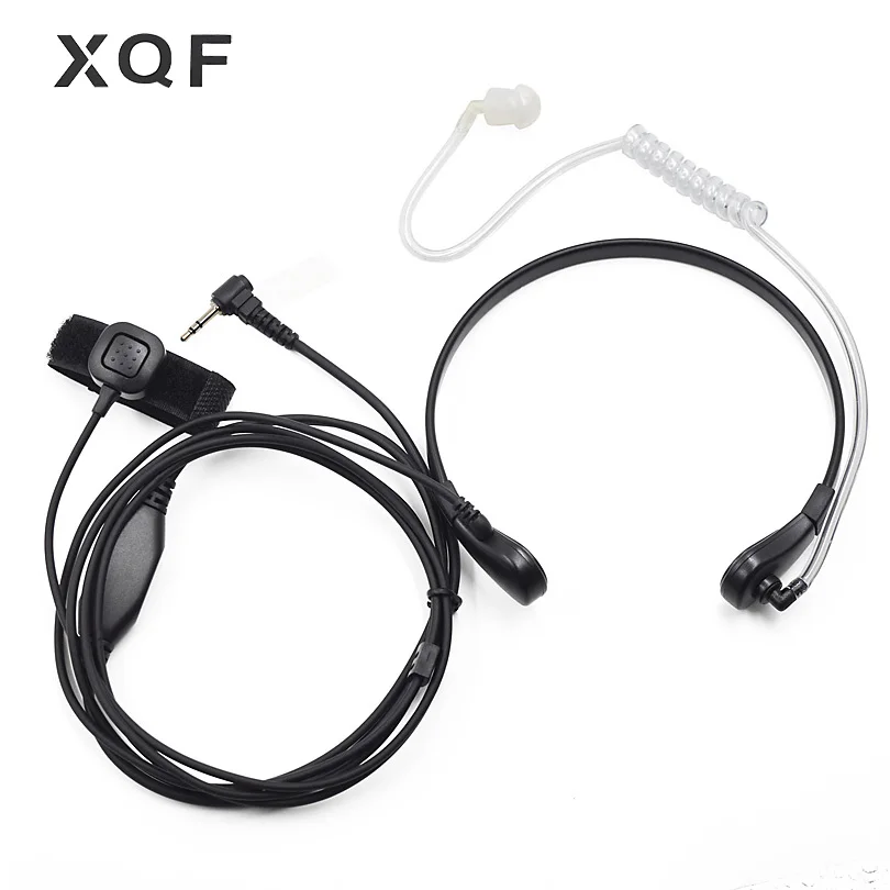 

2.5mm Headset Throat Microphone Mic Earpiece PTT for Walkie Talkie Motorola CB Radio TLKR T80 T60 T5 T7 T5410 T5428 FR50 XTR446