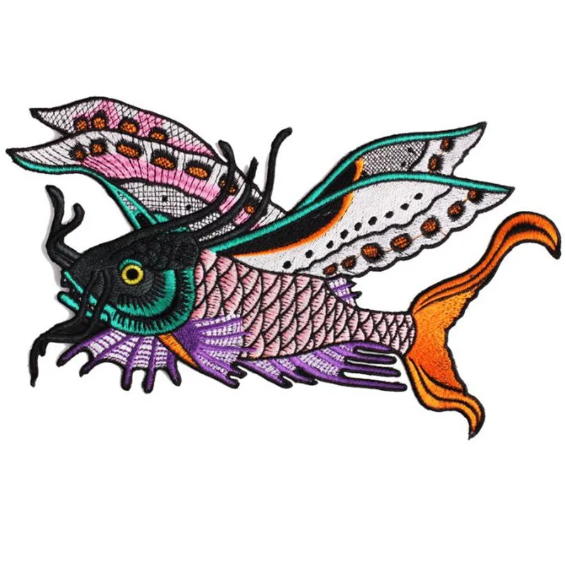 Download Patches for clothing T shirt Women 278mm Color fish ...
