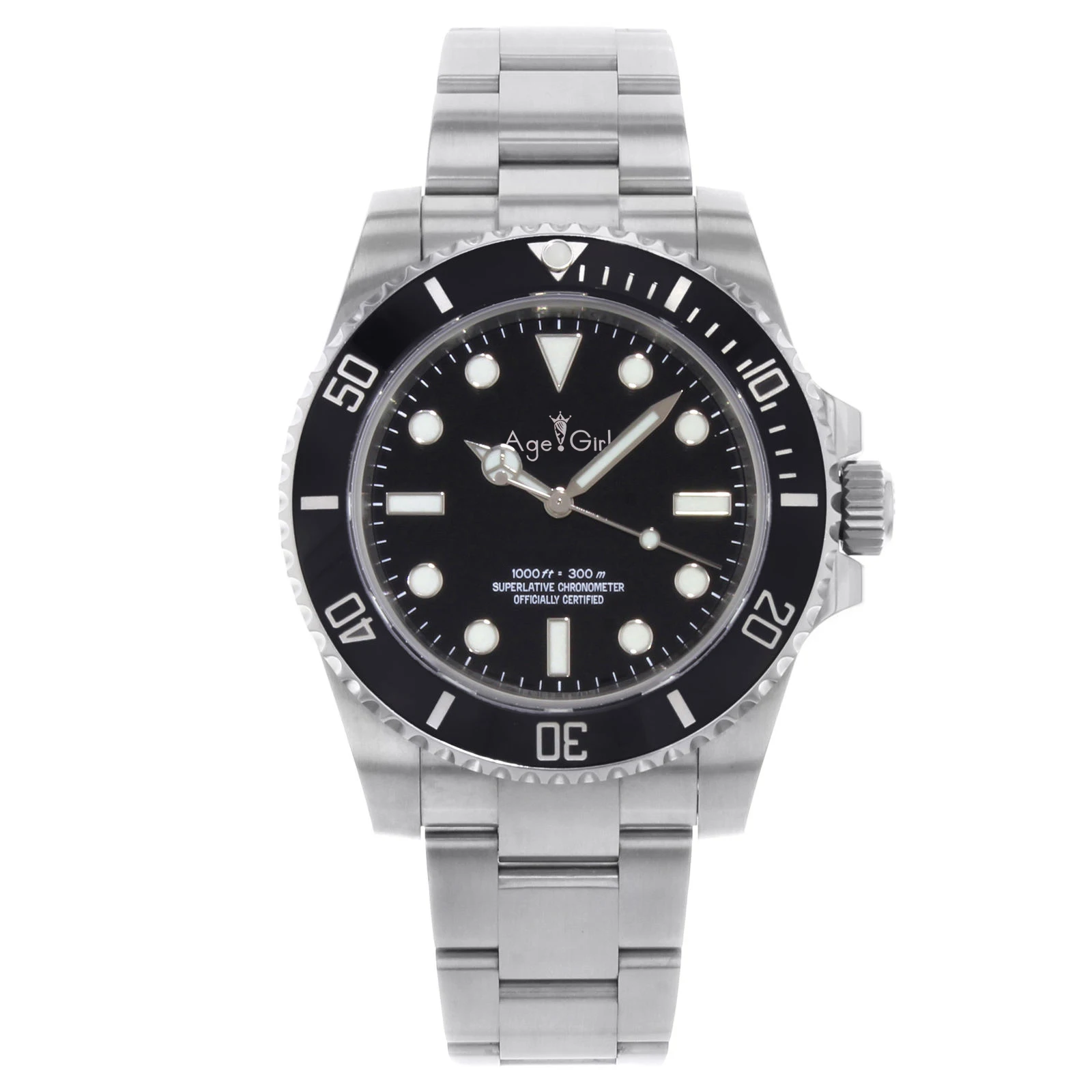 

Luxury Brand New Men Automatic Mechanical Watches No Date Black Blue Red Drive Ceramic Bezel Crystal Sapphire Sport Watch AAA+