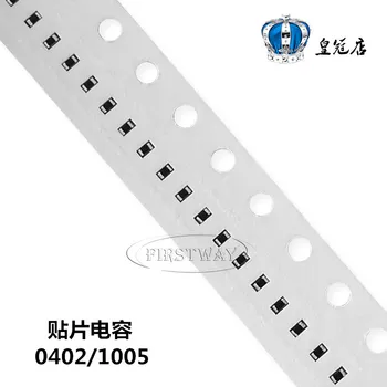 

100PCS/LOT SMD Ceramic Capacitor 0402 0.1uF 100nF 16V 104K 10% X7R