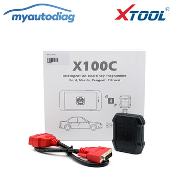 

Promotion 2017 Professional X100C Auto Key Programmer for Ford/Mazda/Peugeot/Citroen 4 in 1 pin code reader Xtool X100C for Andr