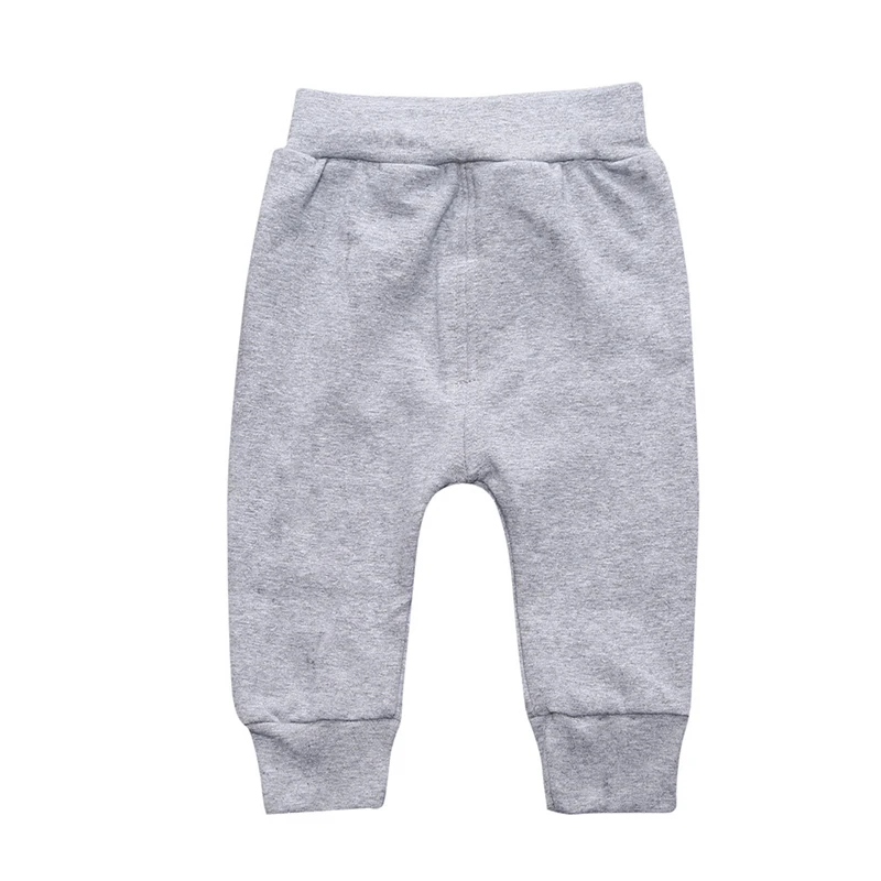 От 0 до 18 месяцев, детские брюки хлопковые теплые весенне-осенние длинные брюки для малышей, повседневные свободные леггинсы с эластичной резинкой на талии для младенцев, штаны