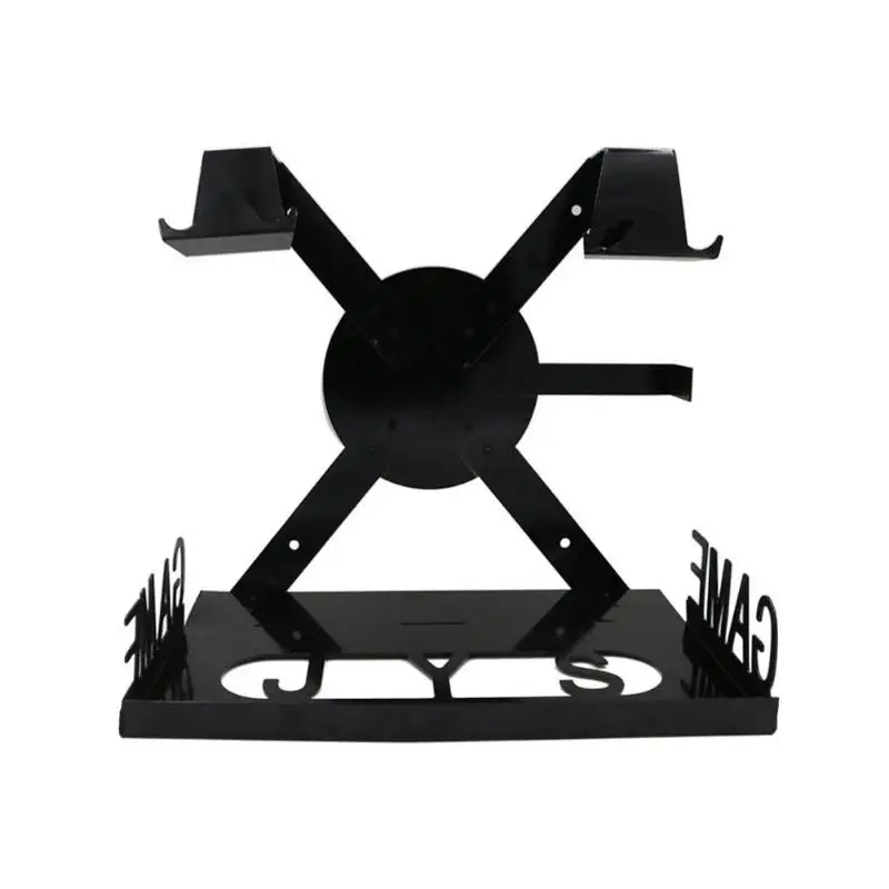 

1Pcs Game Console Horizontal Wall Mount Shelf for PlayStation4 PS4 PRO Slim XBOX ONE S Console Console Game Console Wall Mount