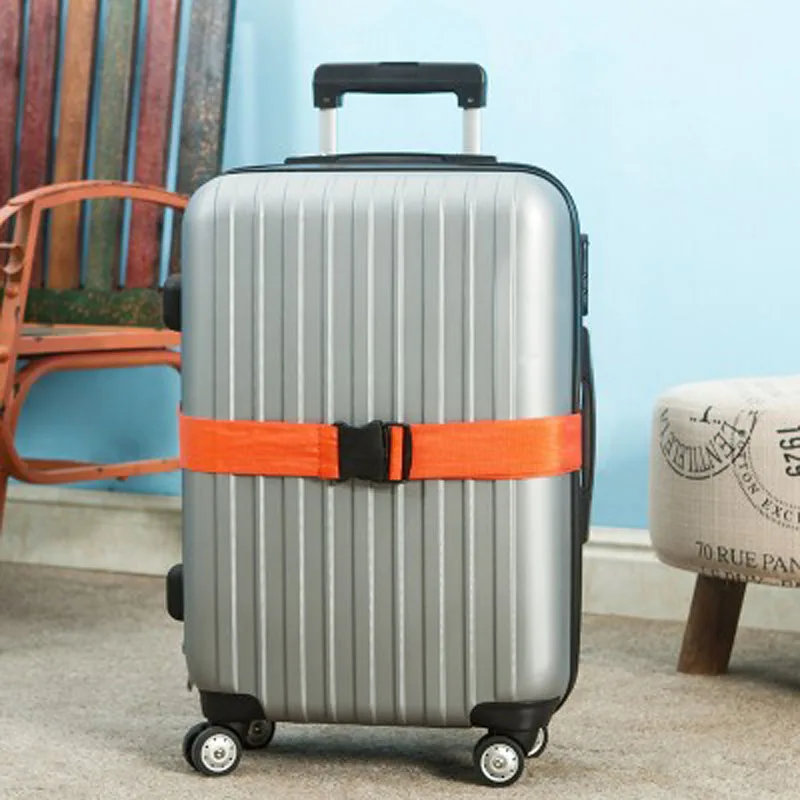 OKOKC Регулируемый эластичный багажный ремень для путешествий классический практичный багажный ремень для путешествий легкая упаковка аксессуары для путешествий 1,8 м