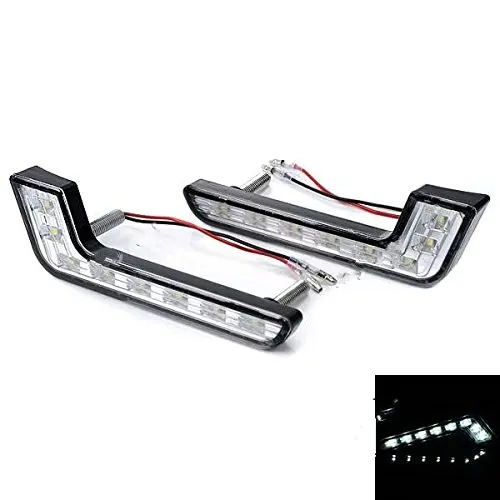 1 6 W 6000K 144 Lumen 8 светодиодный белый светильник для автомобильных дневных ходовых