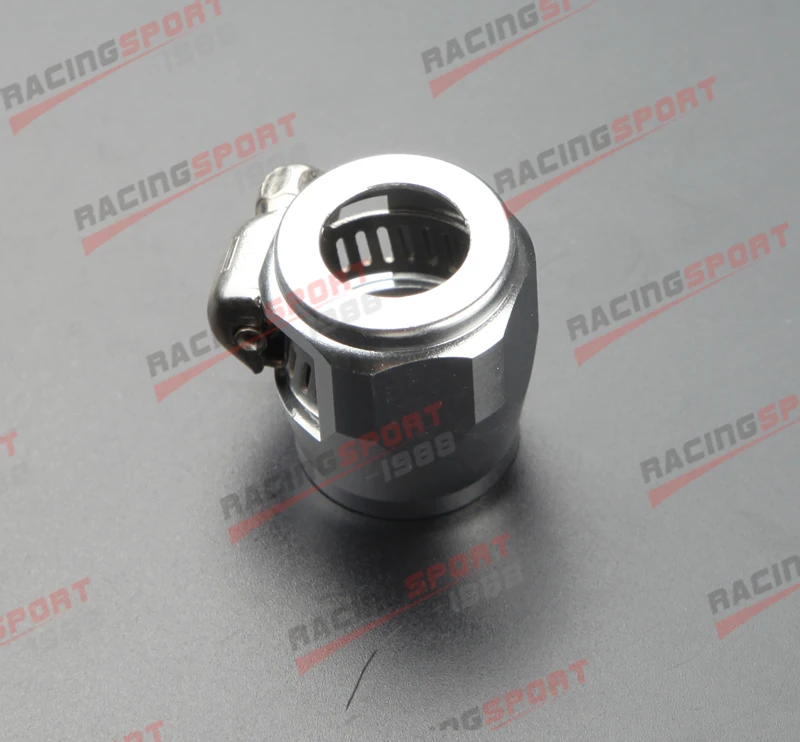 

AN - 16 AN16 silver Fuel Hose Clamp Finisher HEX Finishers HEX-16