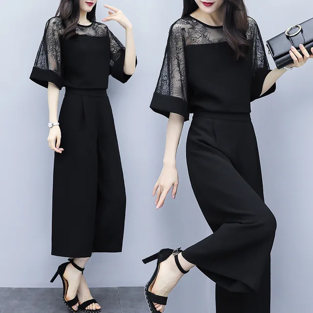 black pants wedding outfit