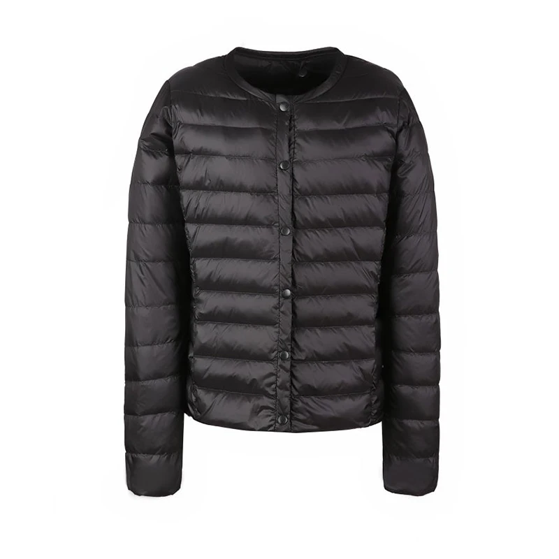 Cheap Fitaylor New winter Women Ultra Light White Duck Down Jacket Short Coat Slim Casual Down Coats Female Plus Size S 3xl Warm Parka