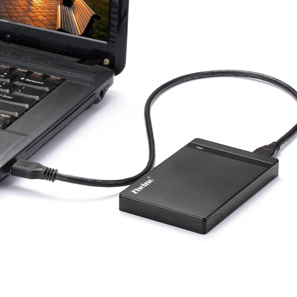 Zheino 2,5 дюйма USB 3,0 HDD/SSD Внешний корпус Чехол-коробка Тип A-Micro B для 7 мм 9,5 мм Sata жесткий диск без инструментов