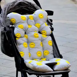 Детская напечатанная подушка для детской коляски сиденье теплая подушка матрасы наволочка детская коляска коврик мыши с утолщением