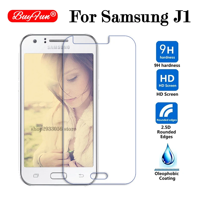 Защитное стекло для Samsung J1 Galaxy J 1 закаленное телефона J100H J100F J100FM защита экрана
