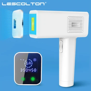 Lescolton T012C 4in1 ICECOOL Painless IPL Epilator Device Permanent Hair Removal IPL Laser Epilator Hair Removal Machine lescolton ipl hair remover laser 300000times hair removal epilator photon whole body bikini hair removal permanent laser machine