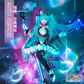 

2019 Vocaloid Hatsune miku Live MAGICAL MIRAI Circus Halloween Dress Cosplay Costume B