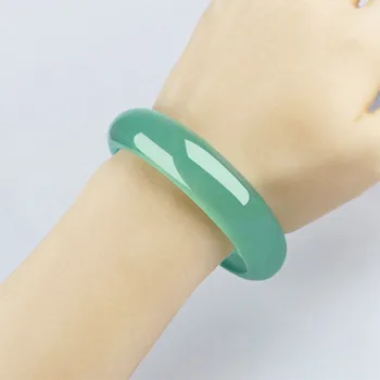 

Chinese Hand-carved Natural Jadeite Jade Bracelet 60---62mm bulk Wholesale