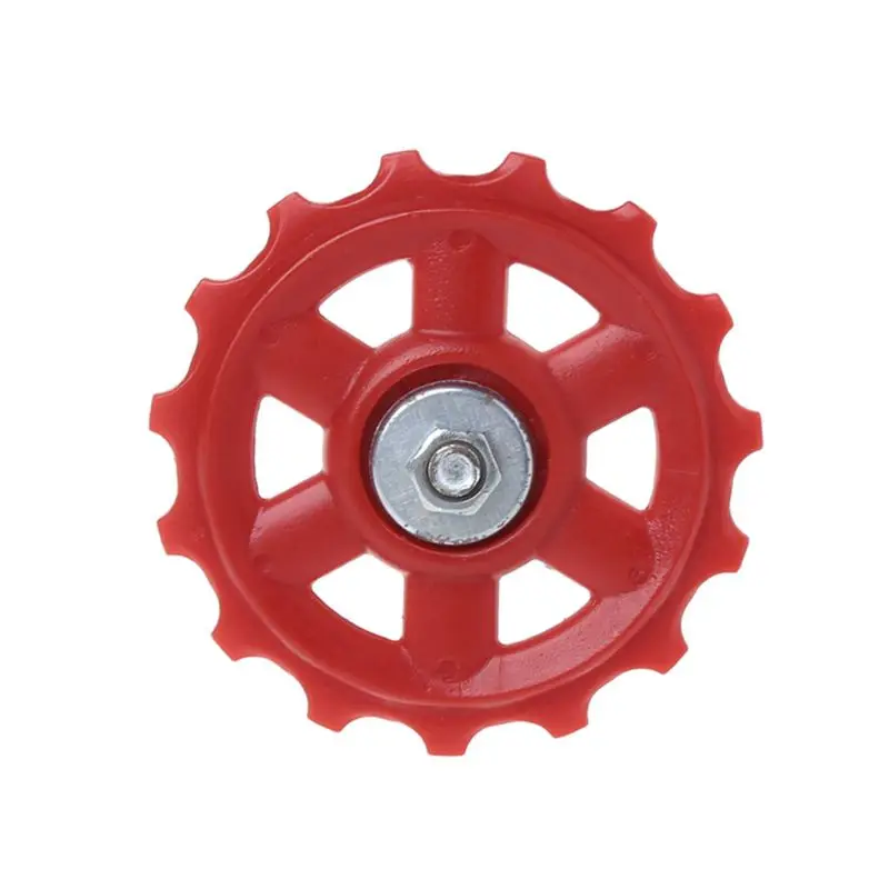 دراجة الخلفي Derailleur عجلة البلاستيك 15 T الدراجة الجبلية MTB أجزاء الدراجات دليل أسطواني بكرة ركوب الملحقات دراجة الخلفي Derailleur عجلة البلاستيك 15 T الدراجة الجبلية MTB أجزاء الدراجات دليل أسطواني بكرة ركوب الملحقات