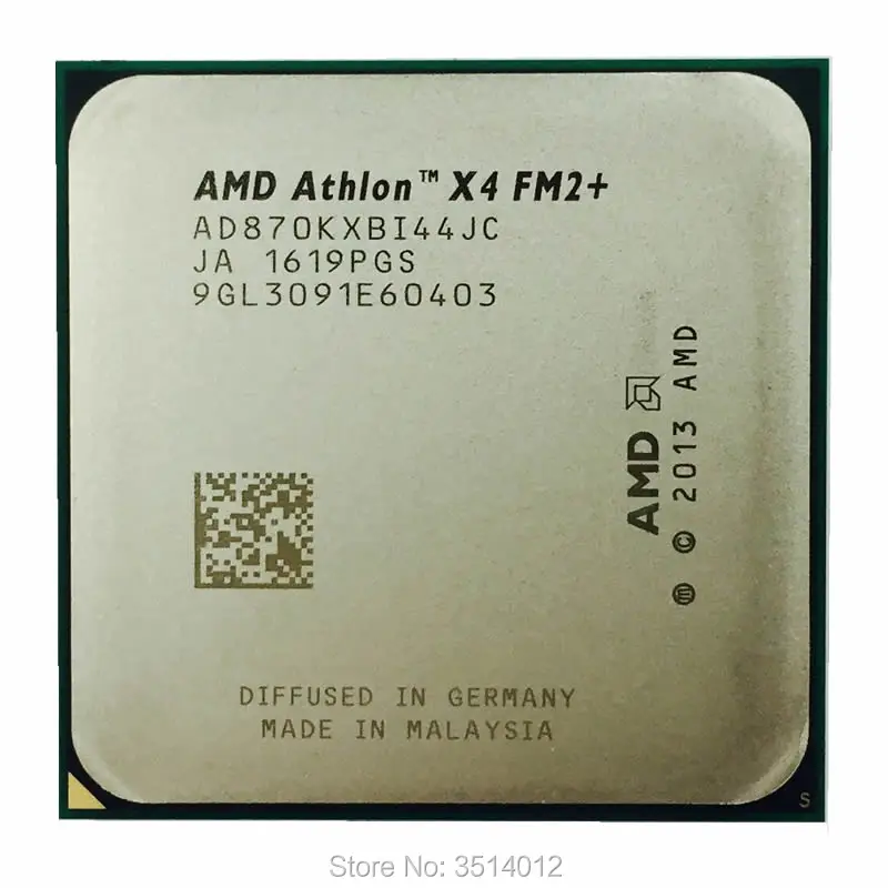 

AMD Athlon X4 870K 3.9 GHz Quad-Core CPU Processor AD870KXBI44JC Socket FM2+