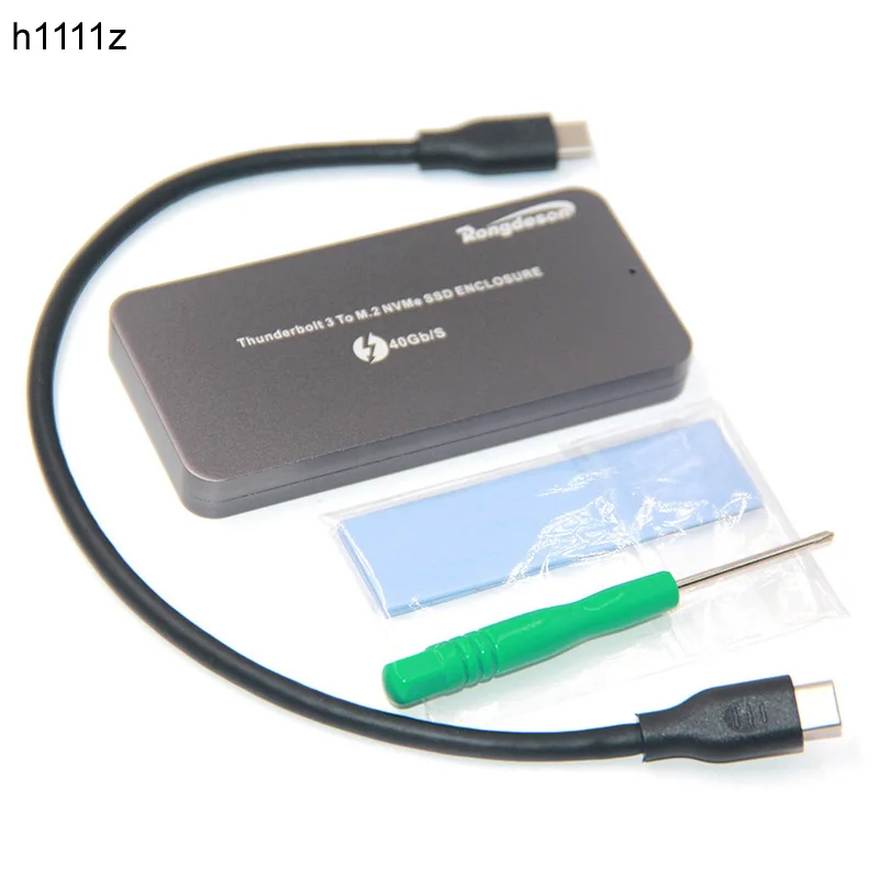Чехол для SSD накопителя Thunderbolt 3 M.2 NVME корпус мобильного телефона чехол