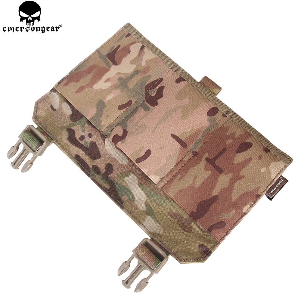 EMERSONGEAR резиновый стиль тройная M4 Mag панель сумка для журнала APC жилет Multicam WG EM6408|m4