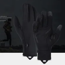 Высококачественные зимние уличные перчатки с сенсорным экраном ветрозащитные перчатки для вождения черные противоскользящие теплые перчатки NCM99