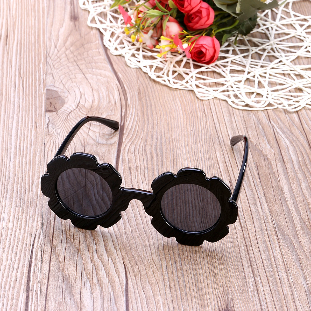 

New 6 Colors Plastic Frame Goggles Toddler Kids Eyeglasses Baby Children Sunglasses