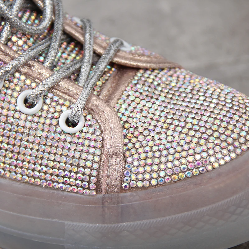 Plat Femmes Talons pink Gelée Transparent Strass Appartements Gray Silver Bling Décontractées Printemps silver De Oulyyygo colored multi Flash Chaussures Cristal Femelle Coloré lTXwkiPOZu