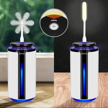 

New 900ML air humidifier ultrasonic USB diffuser aromatherapy essential oil 7 color LED night light cool atomizer purifier
