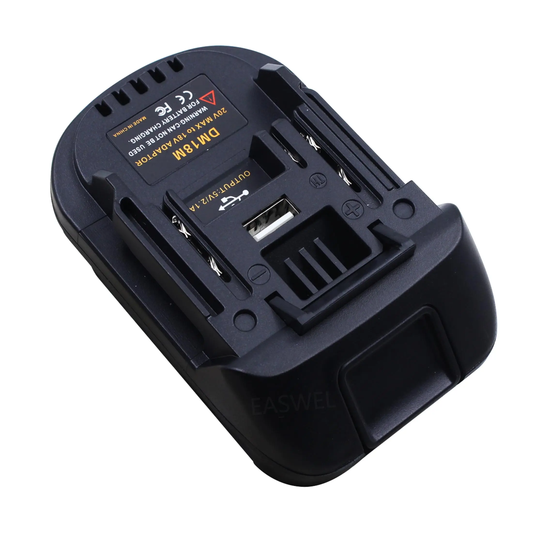 USB Батарея адаптер для Makita BDF453SHE BDF454ZBHP452 BML184 BML185 BST221Z BTDW251Z ML185 TD140D TW251D BCS550 BCS550Z BDA350