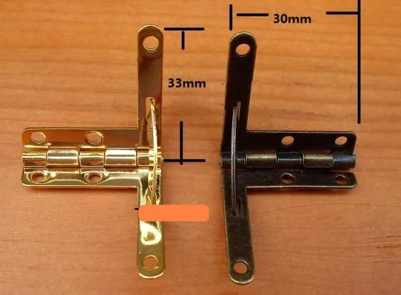 Деревянный петля/коробочка шарнир/металлическая петля/30*33 мм малый шарнир 20 шт