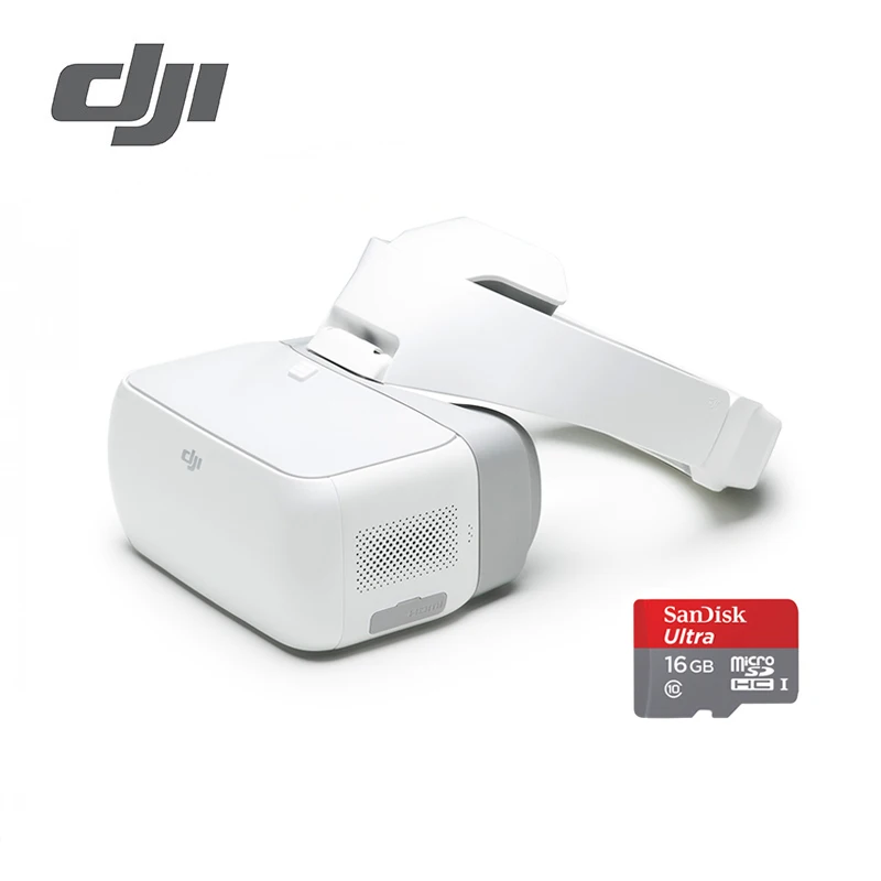 DJI очки поддерживает Spark Mavic Pro Phantom 4 и Inspire серии Дрон FPV HD VR экраны голова