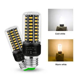 E27 Светодиодный светильник для кукурузы E14 светодиодная лампочка для дома 220 В 110 В светодиодный светильник для кукурузы Bombilla SMD 5736 3,5 Вт 5 Вт 7