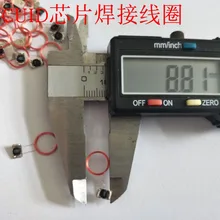 IC coil сварочная этикетка CUID чип перезаписываемая копия RFID высокочастотная 13,56 МГц размер диаметр 9 мм COB и антенны 10 шт./партия